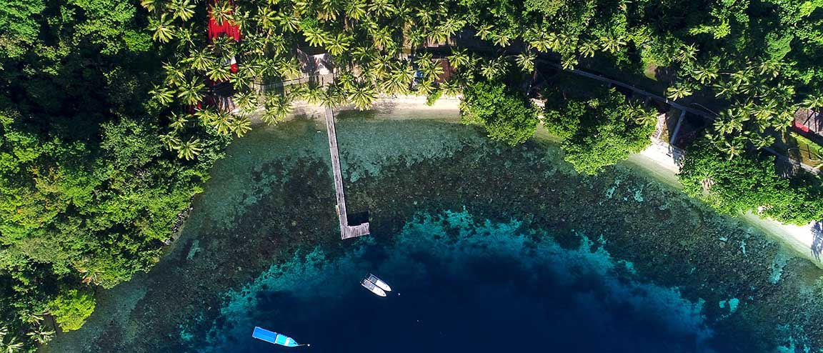 Sali Bay Resort for divers in Halmahera
