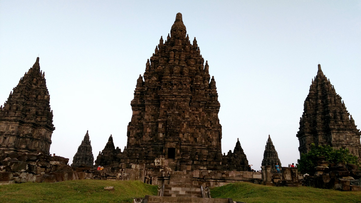 Prambanan temple in Java