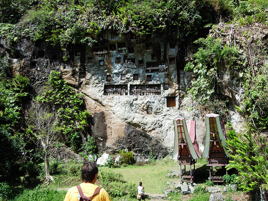 Toraja burial site
