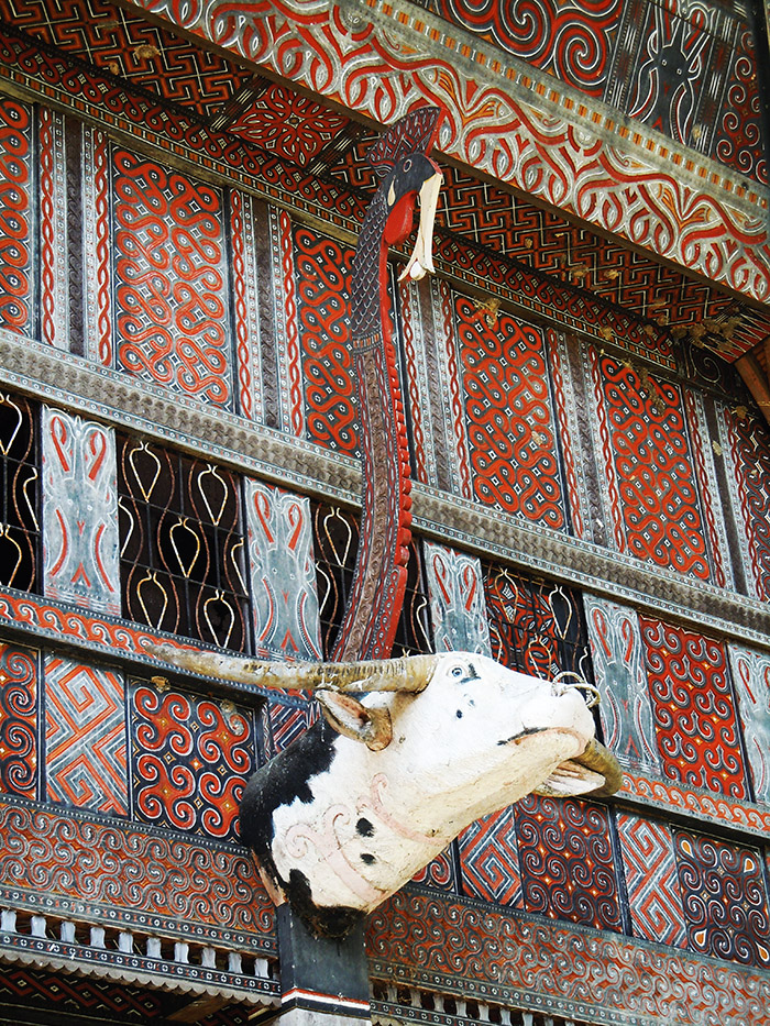 Toraja buffalo head ornament