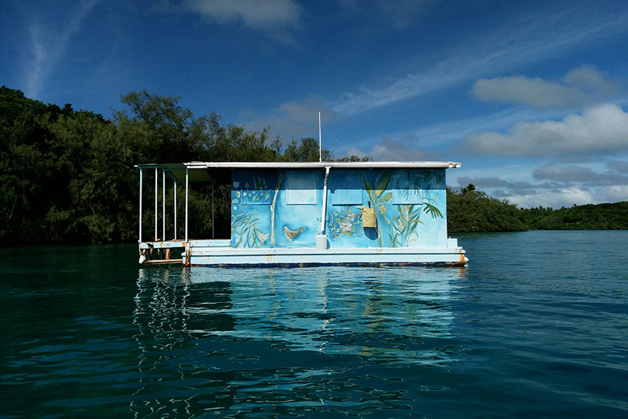 Boat house in Tonga